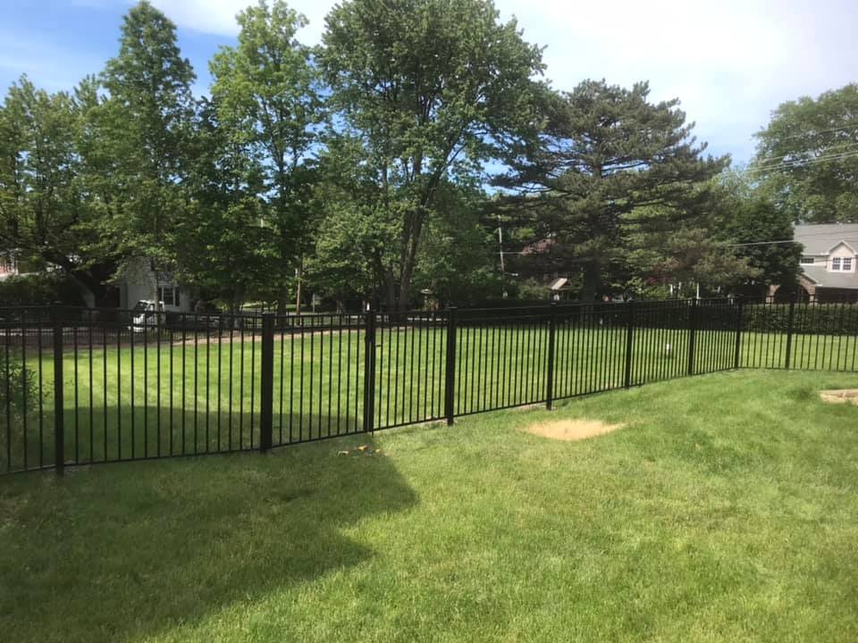 Long Ornamental Aluminum Fencing — Girard, PA — Terran Fence Company