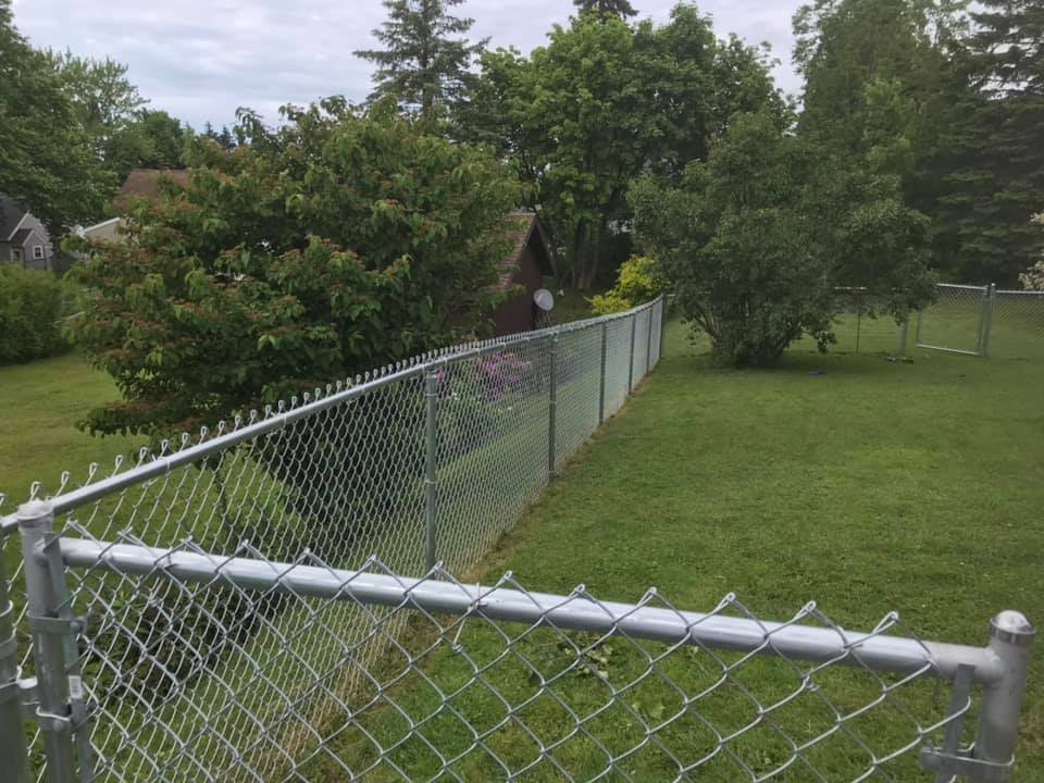 Garden Chain Link Fencing — Girard, PA — Terran Fence Company