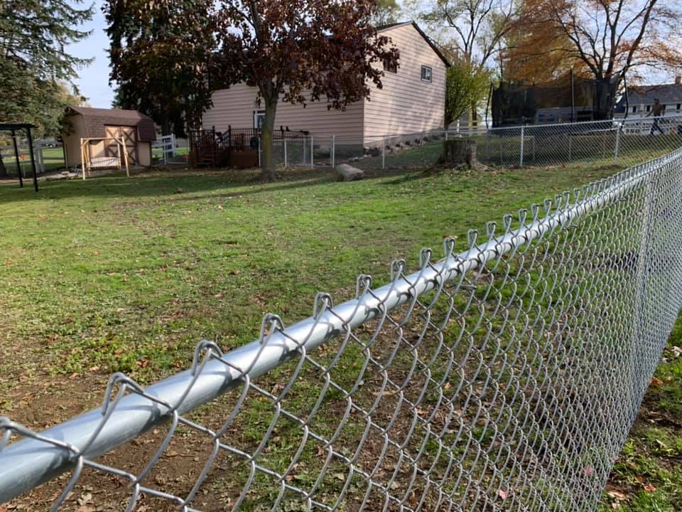 House Chain Link Fencing — Girard, PA — Terran Fence Company