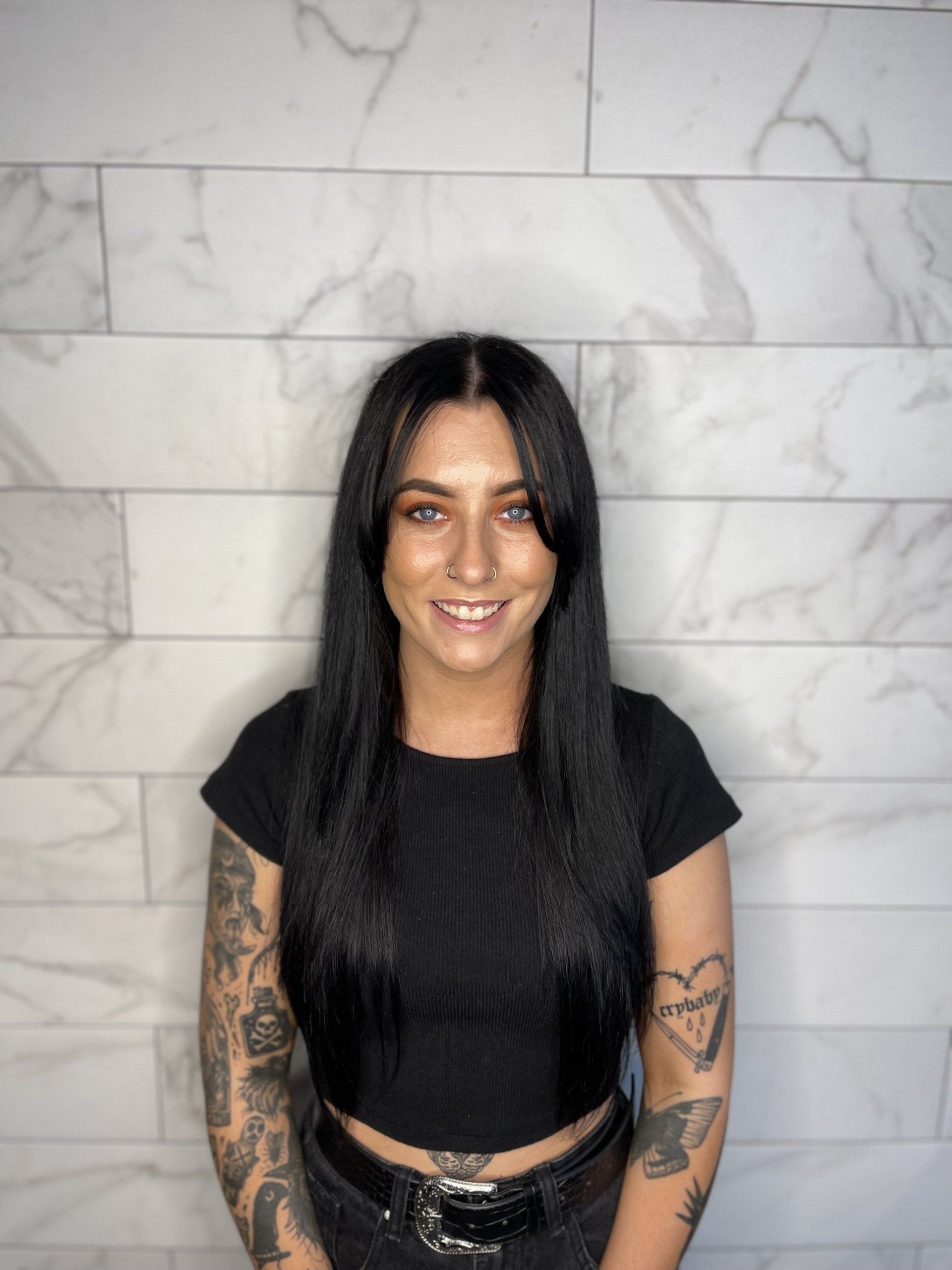 Steph, Master Stylist and Colourist at Samson & Delilah Hairdresser in Subiaco.