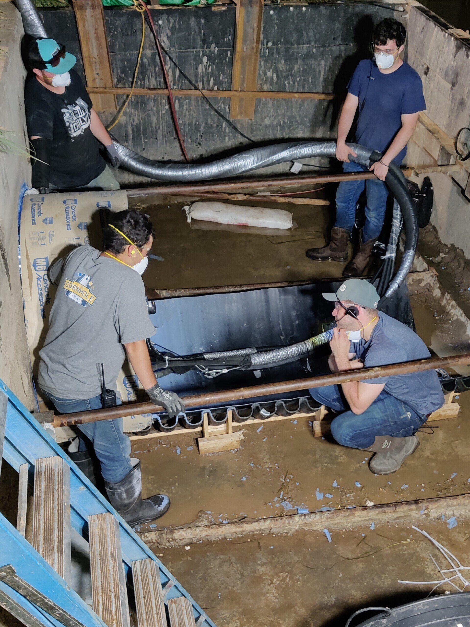 Damp Access Pit – Insertion Point