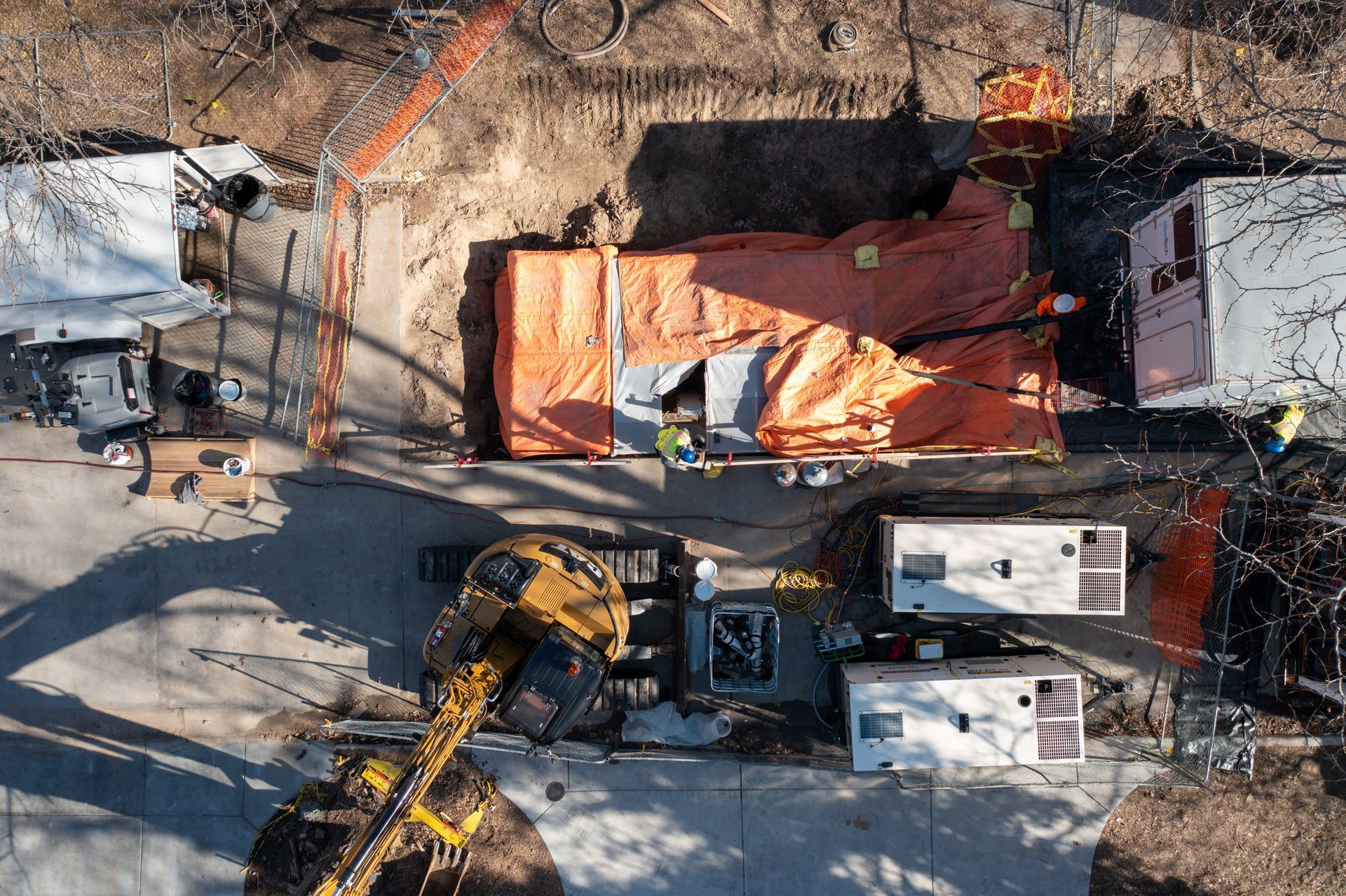 Installing Temporary Dams