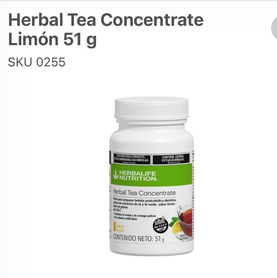 Herbal Tea Concentrate Limón 51g