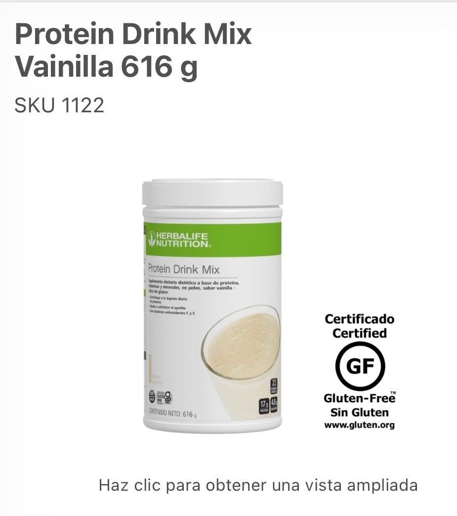 Protein Drink Mix Vainilla 616g