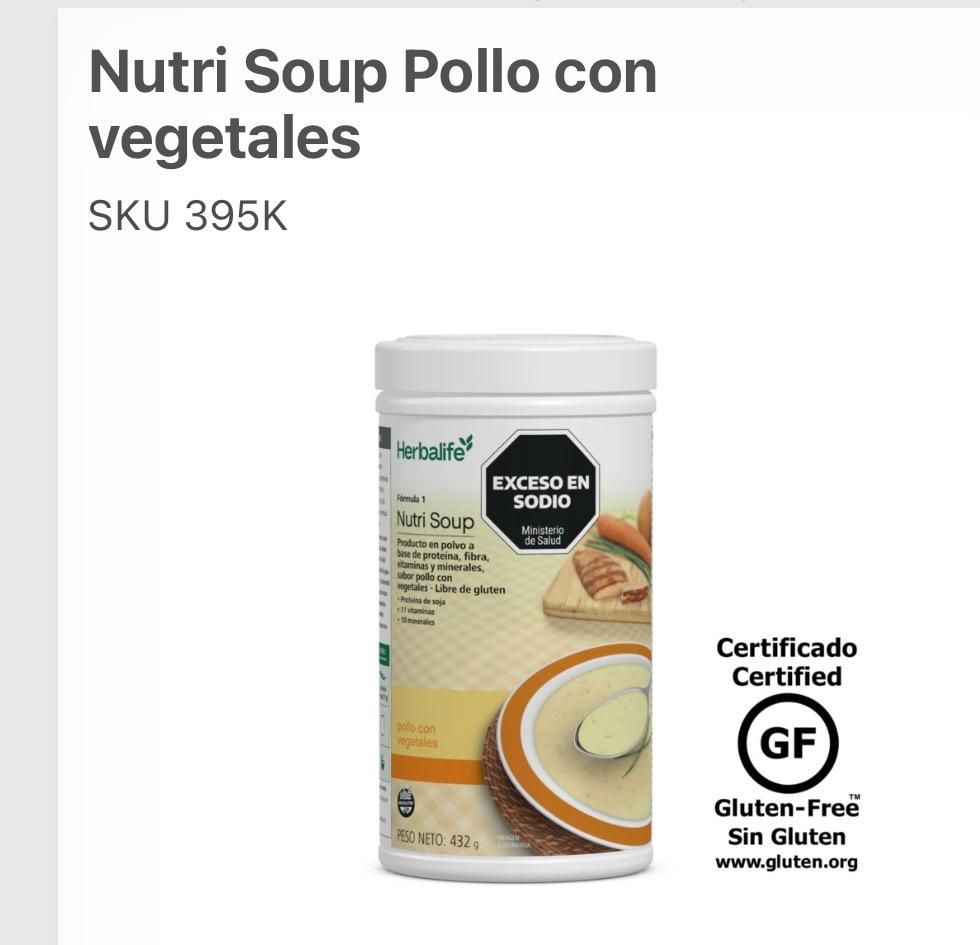 Nutri Soup con Vegetales 416g