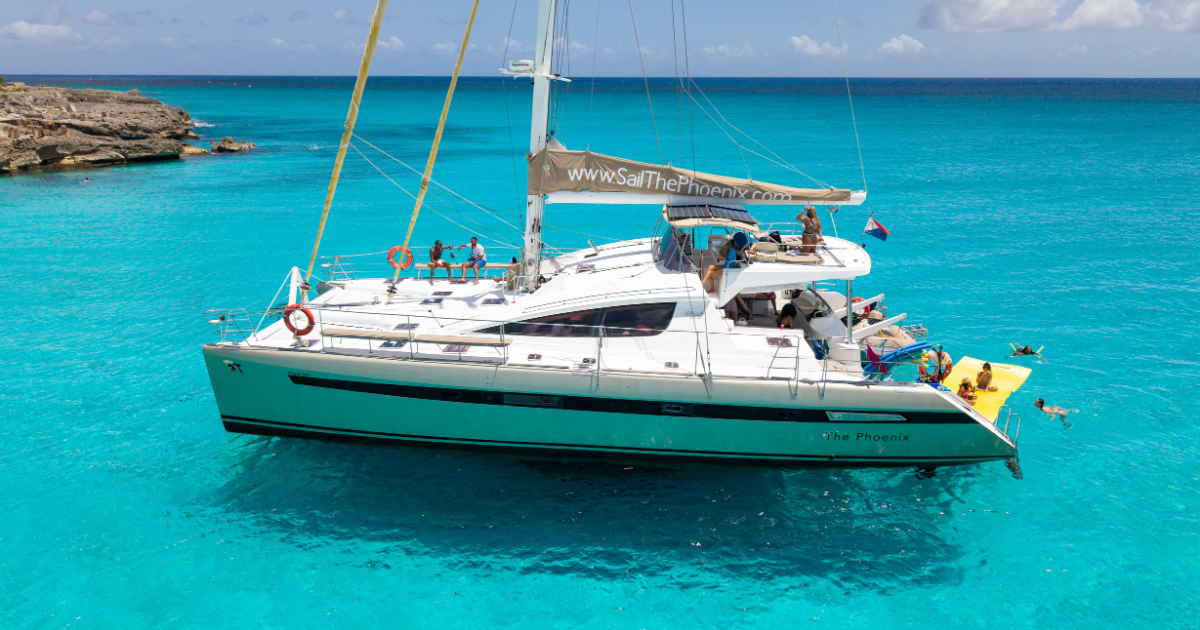 Sail The Phoenix: Sail Charter St. Martin luxury boat sailing