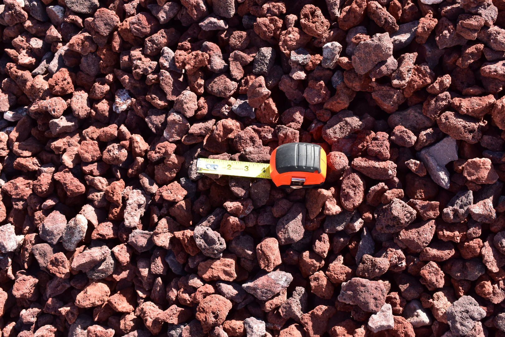 Red Lava Rock 1½