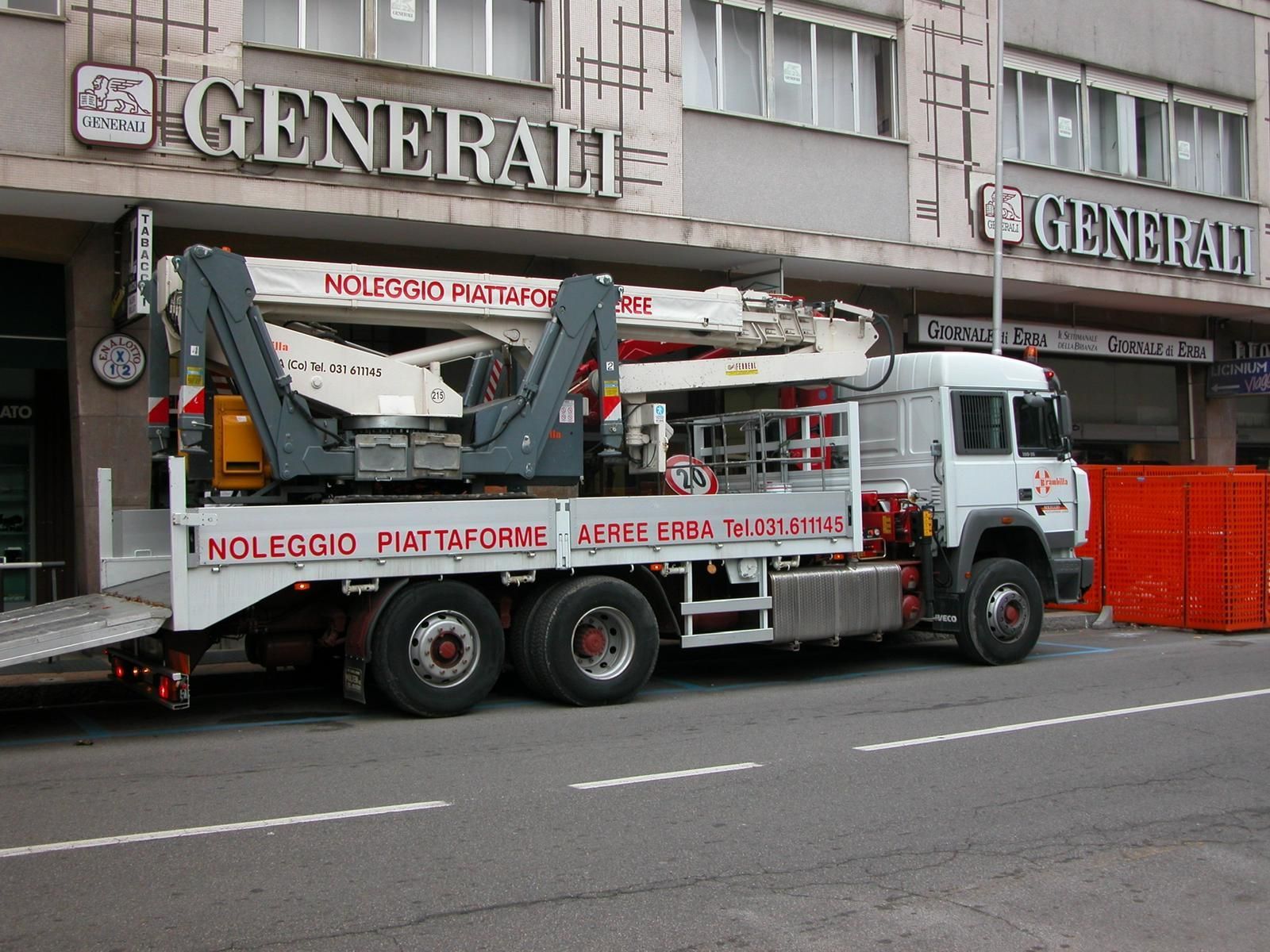 Noleggio piattaforme aeree