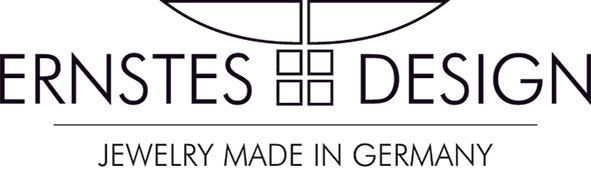 Das Logo für Ernstes Design Schmuck Made in Germany