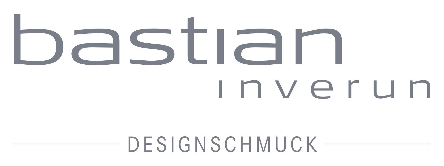 Ein Logo für eine Firma namens Bastian Inverun Designschmuck.