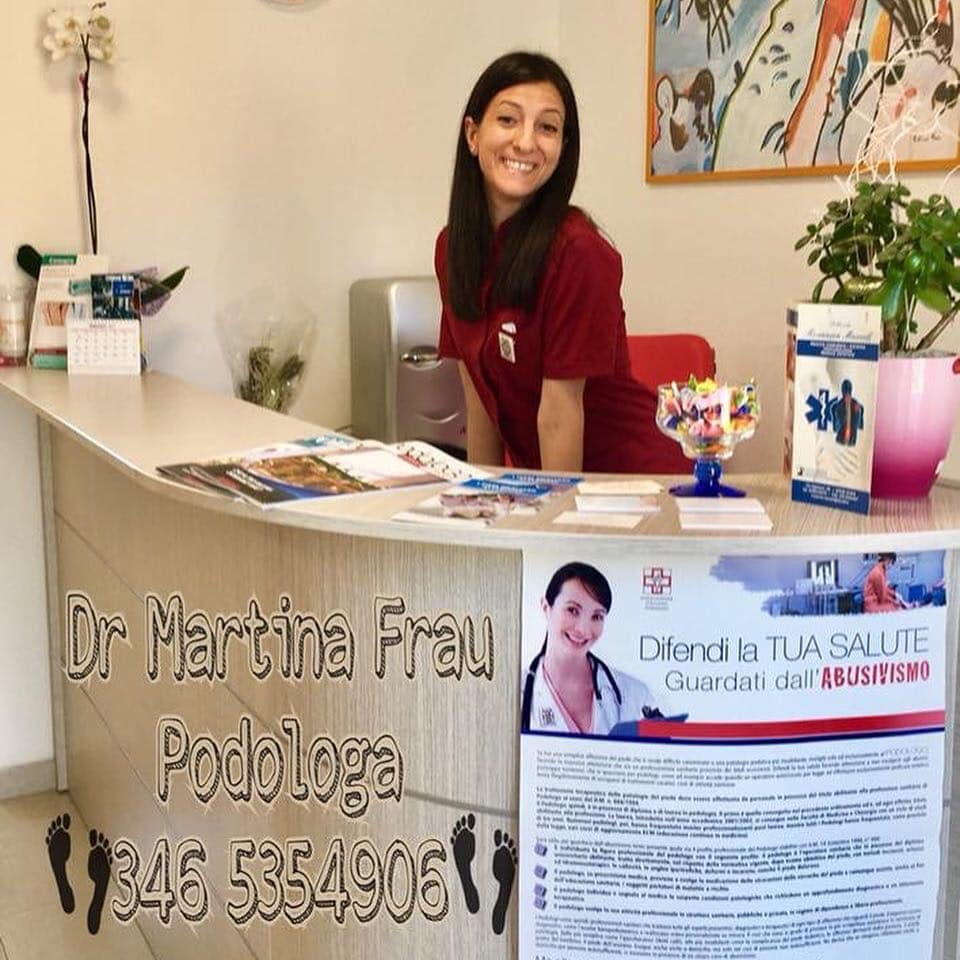 La reception del centro podologico