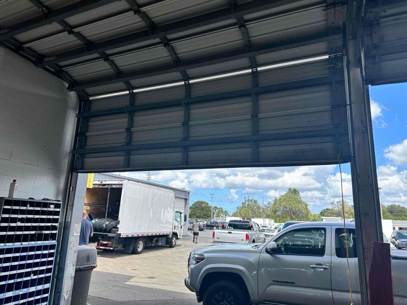 Commercial Door Installation in Jacksonville Florida.