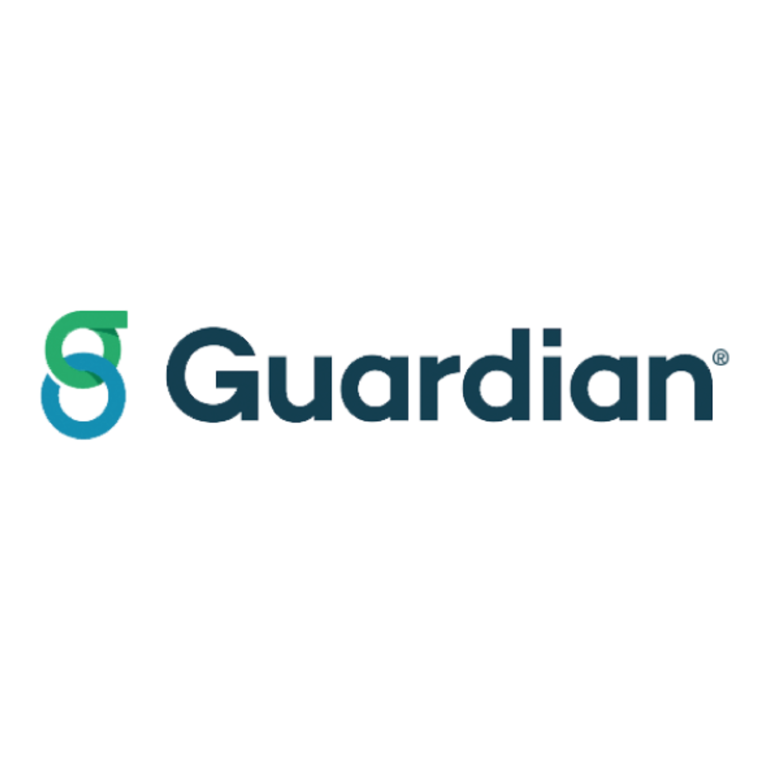 The guardian logo is blue and green on a white background.