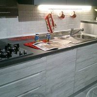 cucina su misura in finta muratura