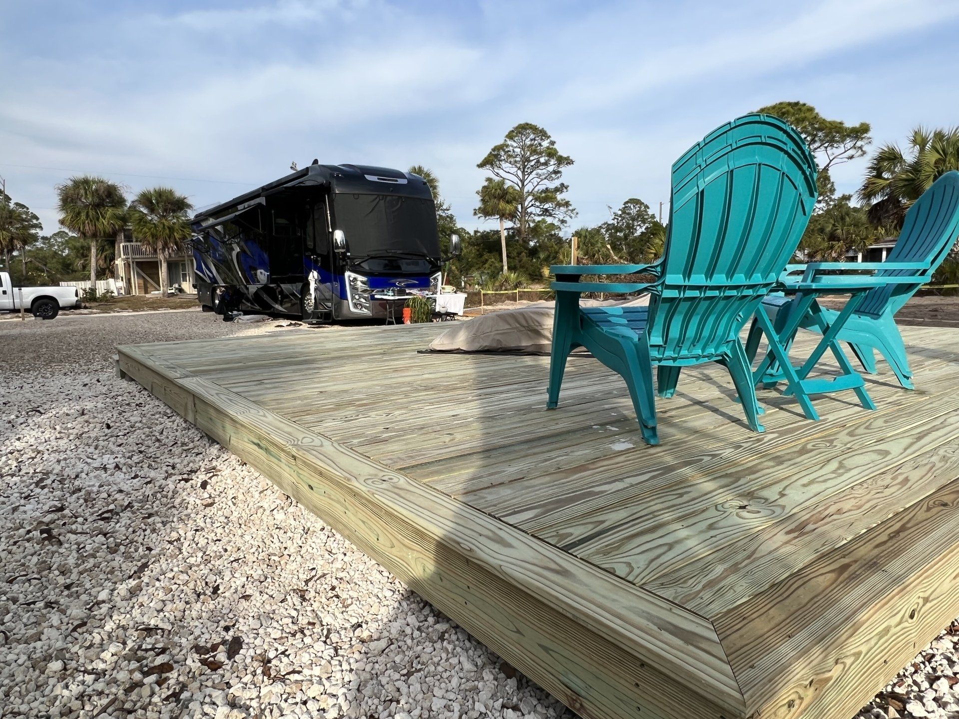 Private RV Beach Retreat Site