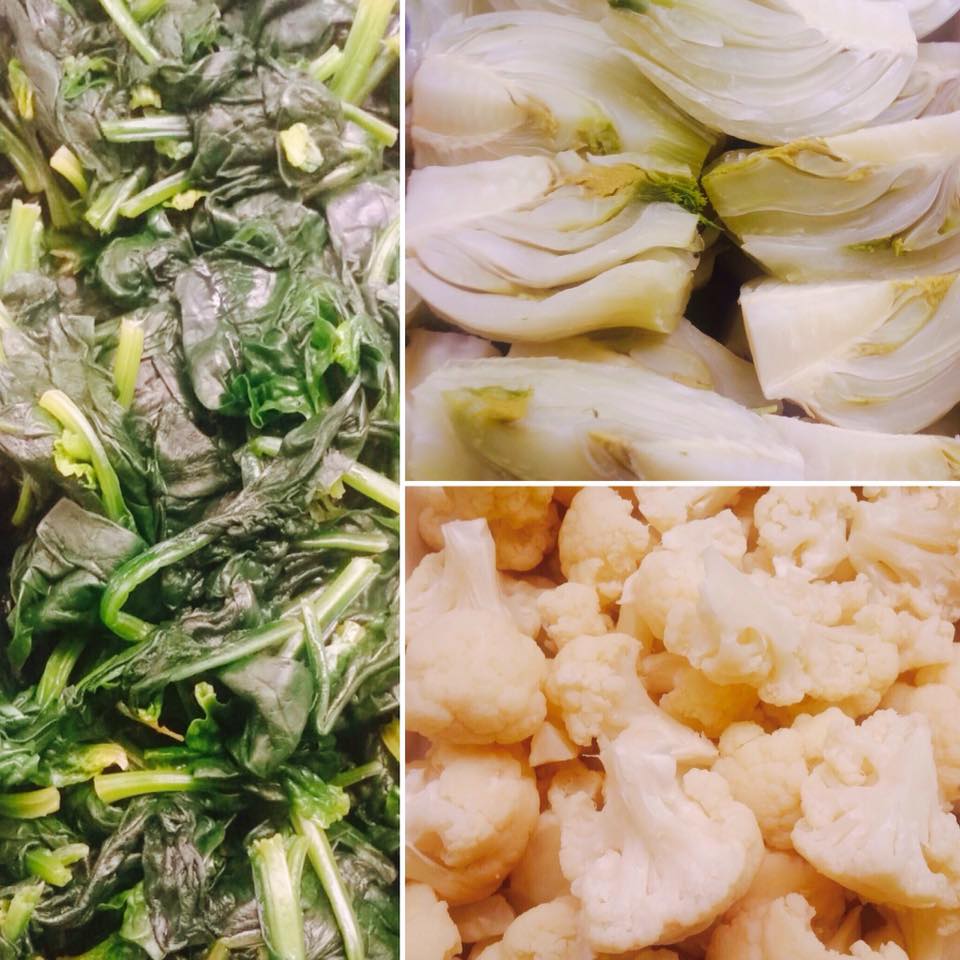 piatti a base di verdure