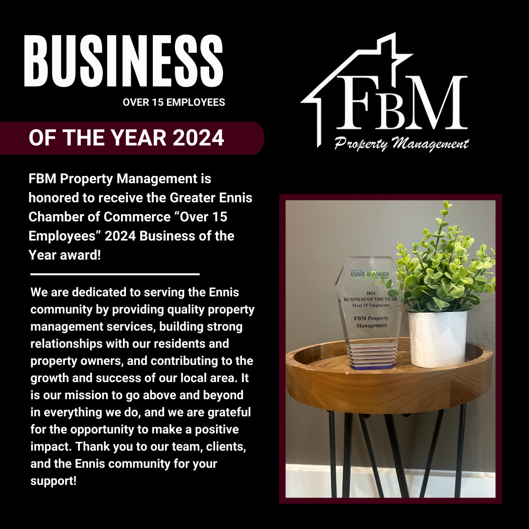 FBM Property Management Award