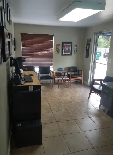 Assured Auto Works - our waiting room