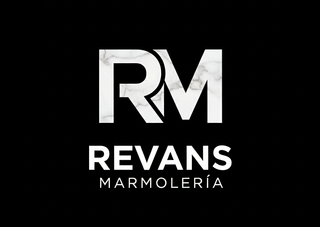 logotipo de la empresa Revans Marmolería