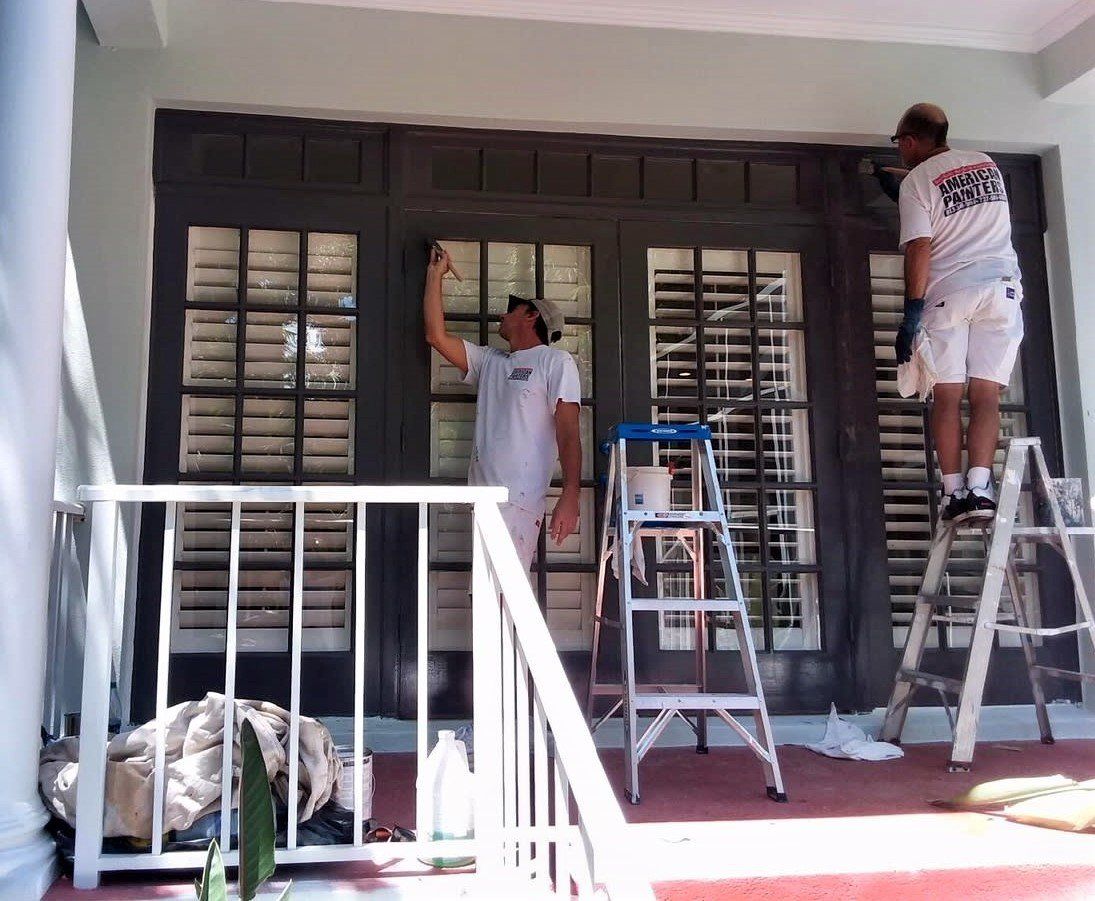 Door Paint — Tampa, FL — American Painters Inc