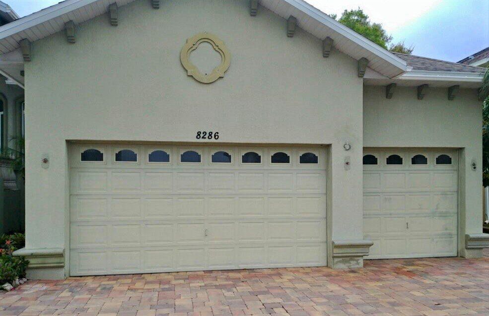 Newly Painted Garage Door — Tampa, FL — American Painters Inc