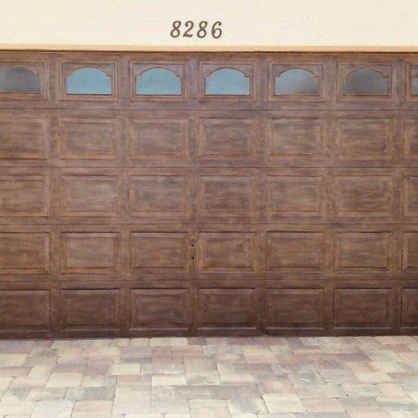 Garage Door Repaint — Tampa, FL — American Painters Inc