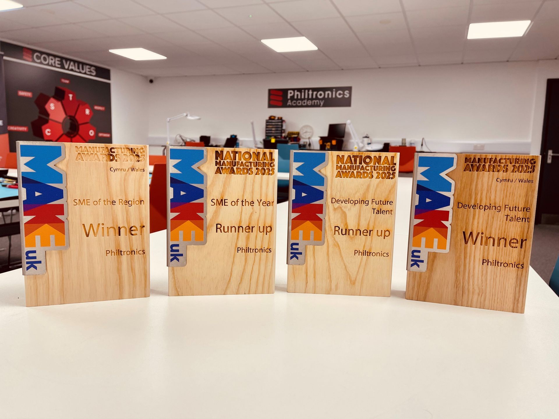 Philtronics is proud to share the news of our outstanding performance at the Make UK National Awards