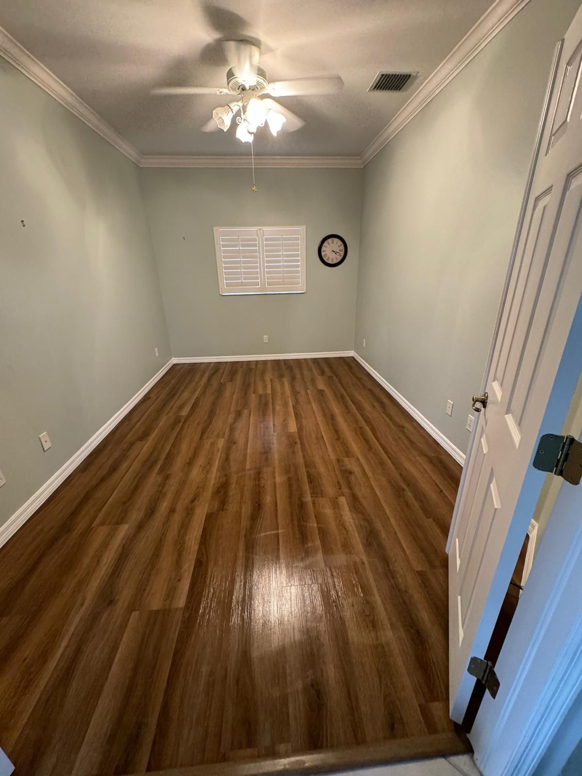 Empty Kitchen With Cabinets — Fort Myers, FL — Roca Granite & Cabinets