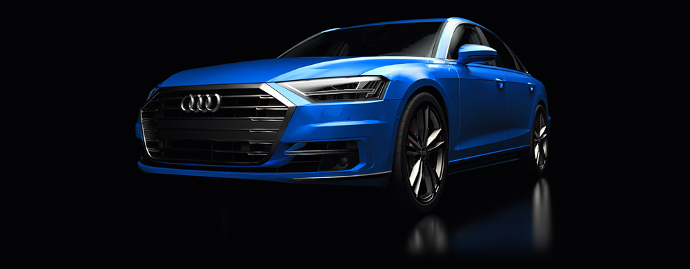 A Shiny Blue Car A Shiny Blue Car