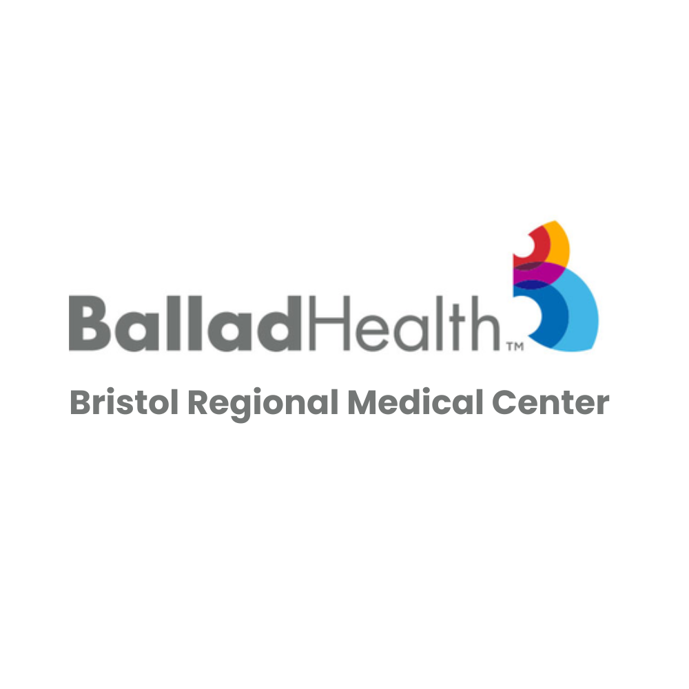 The logo for ballad health bristol regional medical center.