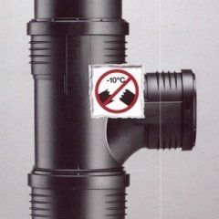 SISTEMA DI SCARICO AD INNESTO GEBERIT SILENT-PP