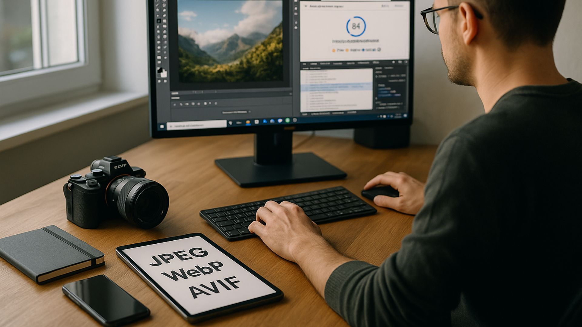 Rollers Media: Laptop keyboard with small flags displaying social media terms like