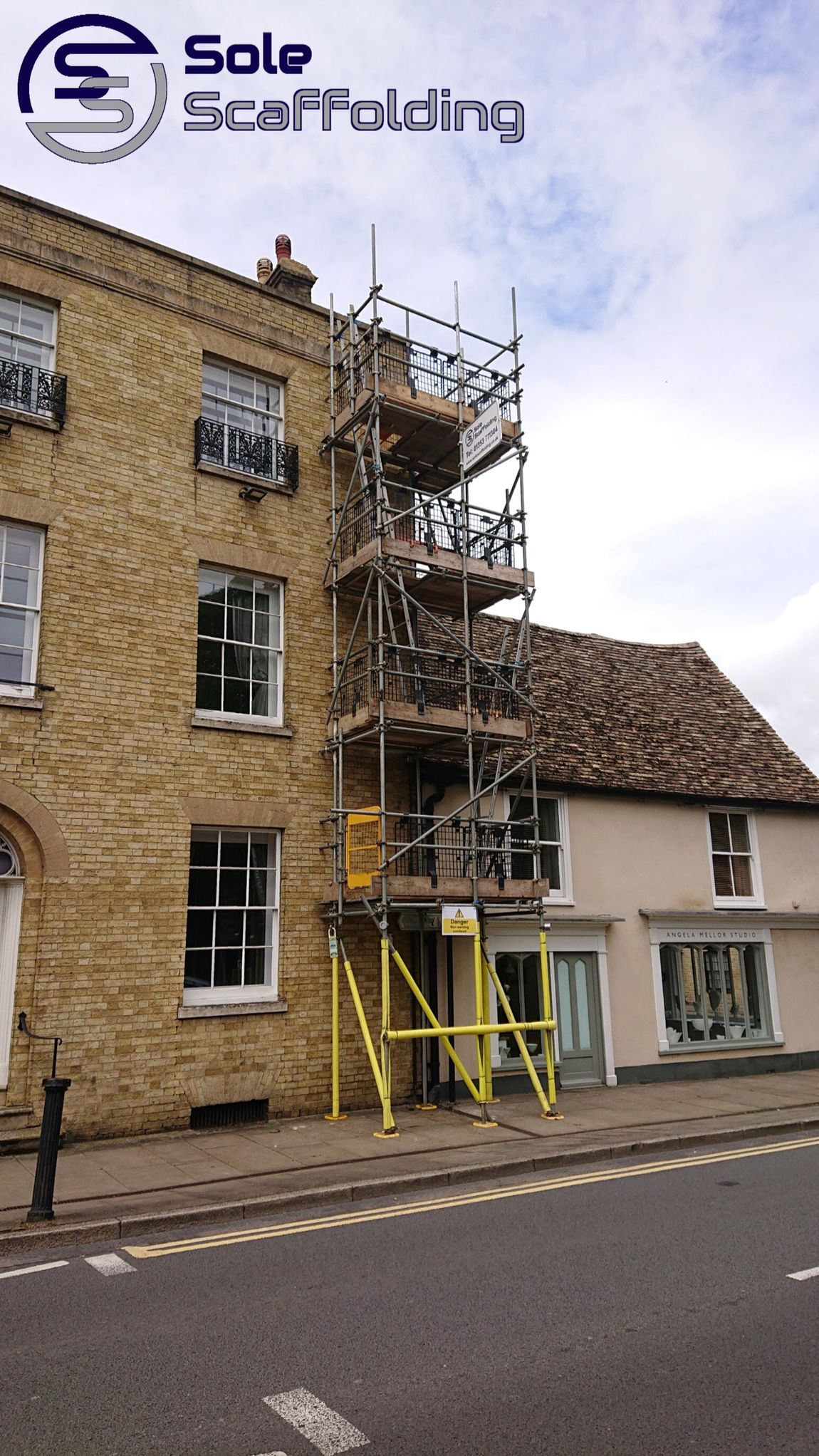 sole scaffolding - scaffold for gutter repair in Ely