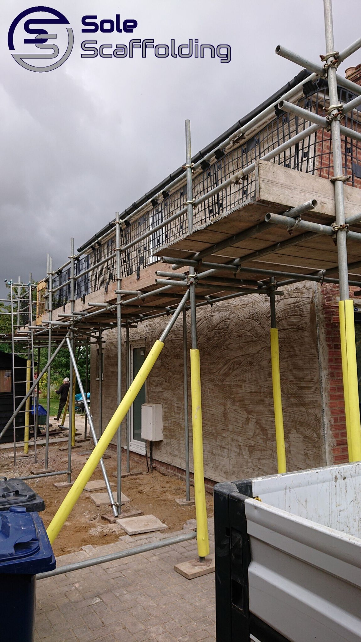 sole scaffolding - Scaffold for render works in Cambridge