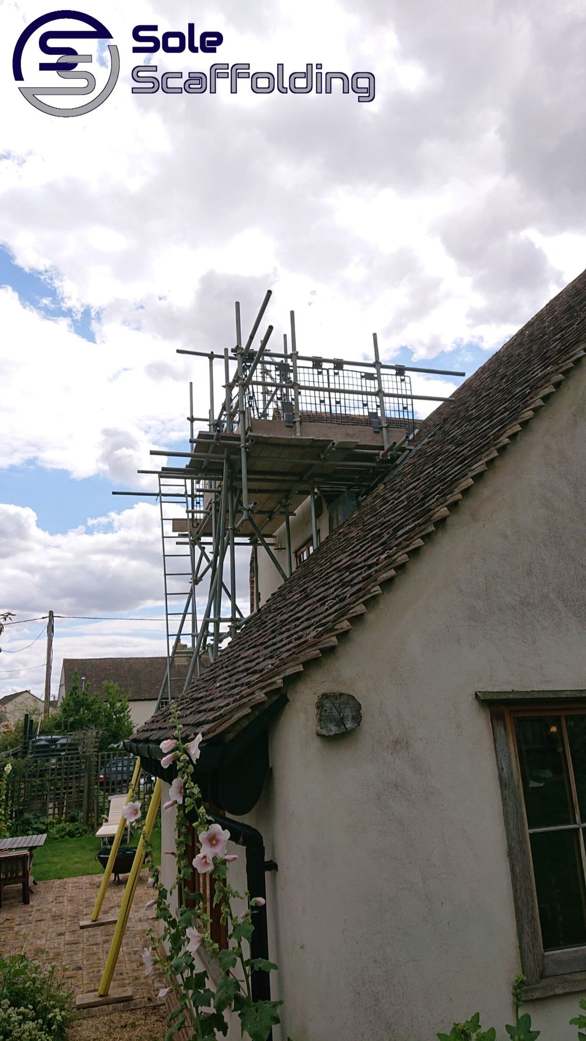sole scaffolding - Scaffold for bee removal in Cambridge