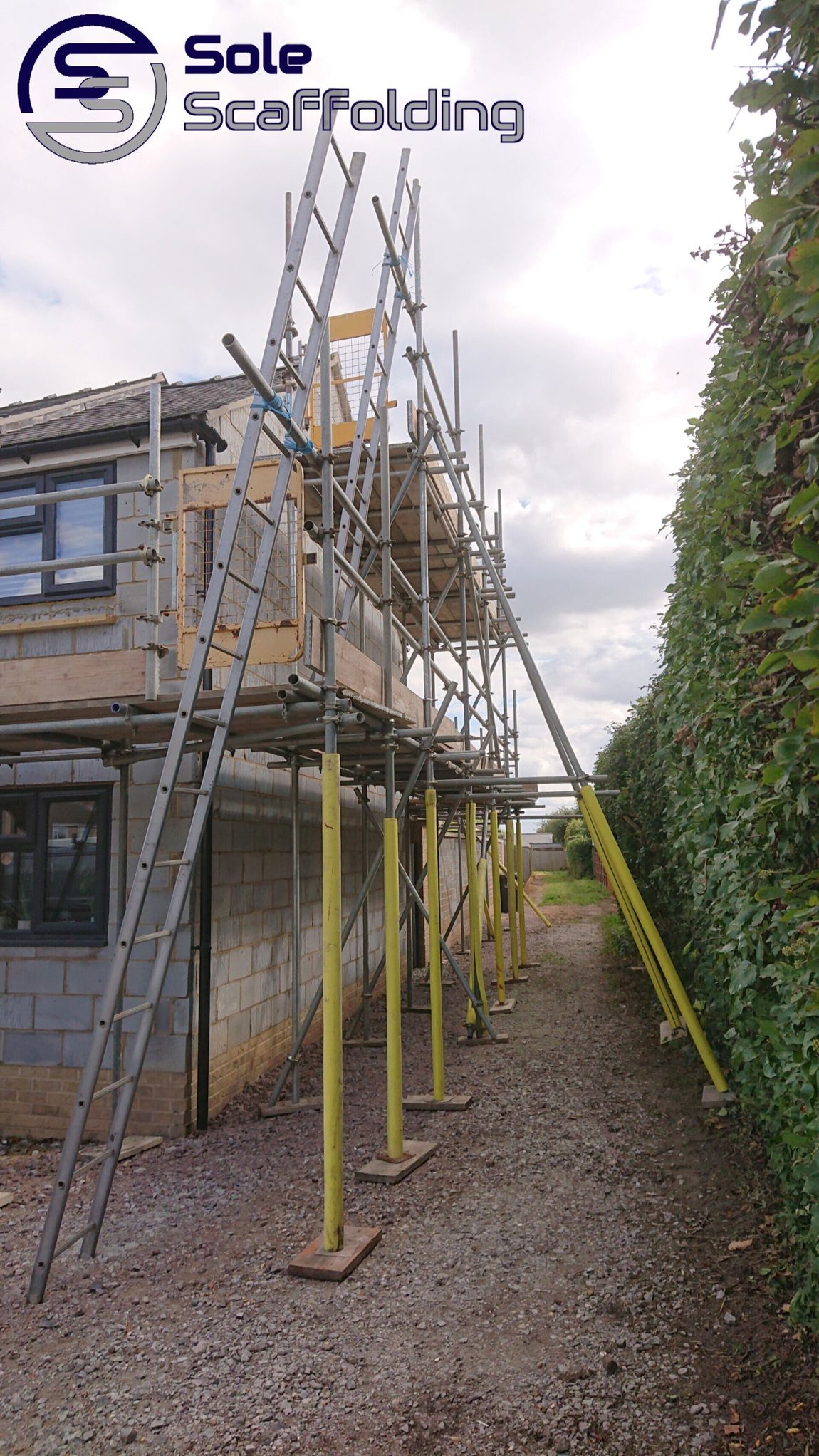 sole scaffolding - Render scaffold in Witchford