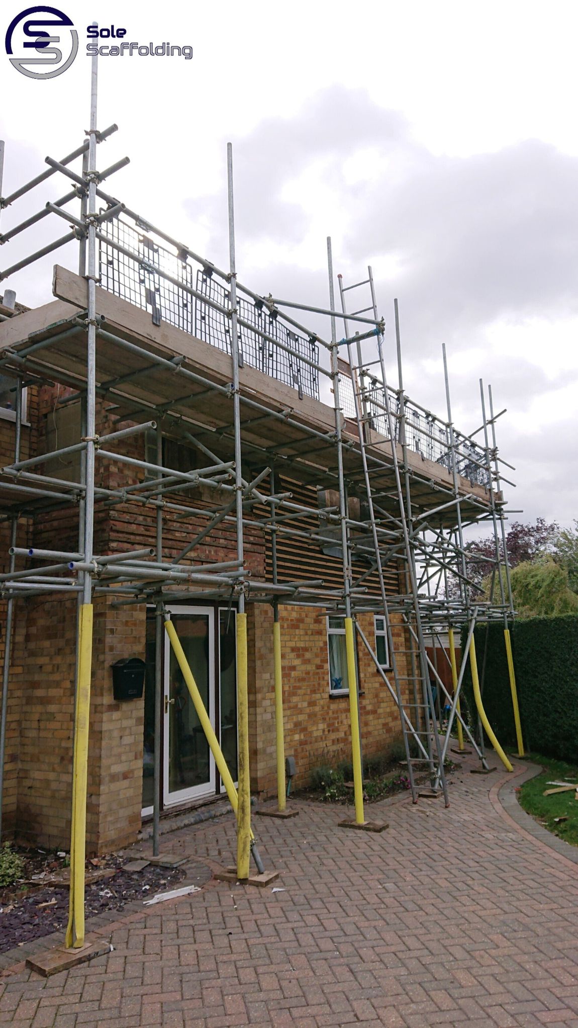 sole scaffolding - re-roof scaffold in Ely