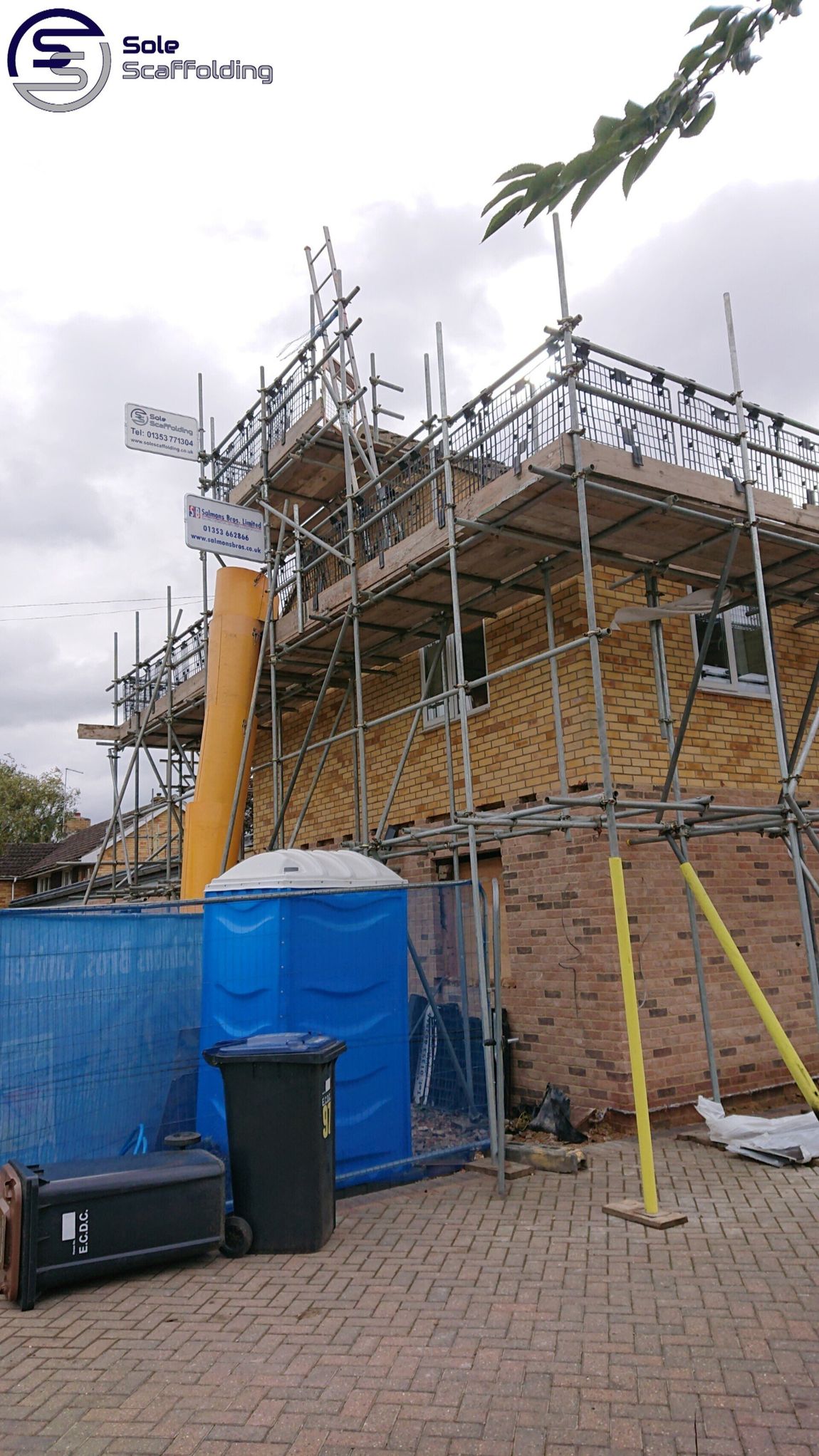 sole scaffolding - re-roof scaffold in Ely