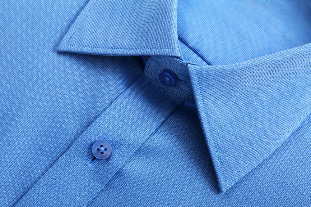 Blue Business Shirt — Adamstown, NSW — Mattara Dry Cleaners