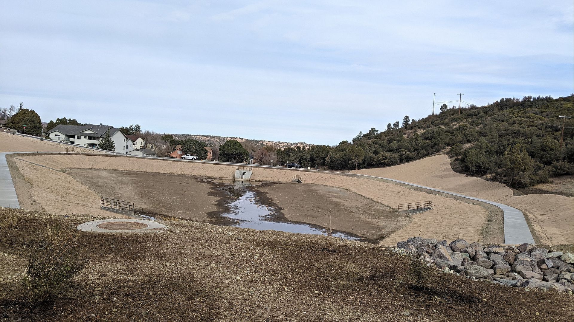 Civil Engineering Drainage Project Penn Avenue Improvements | GBE in Prescott