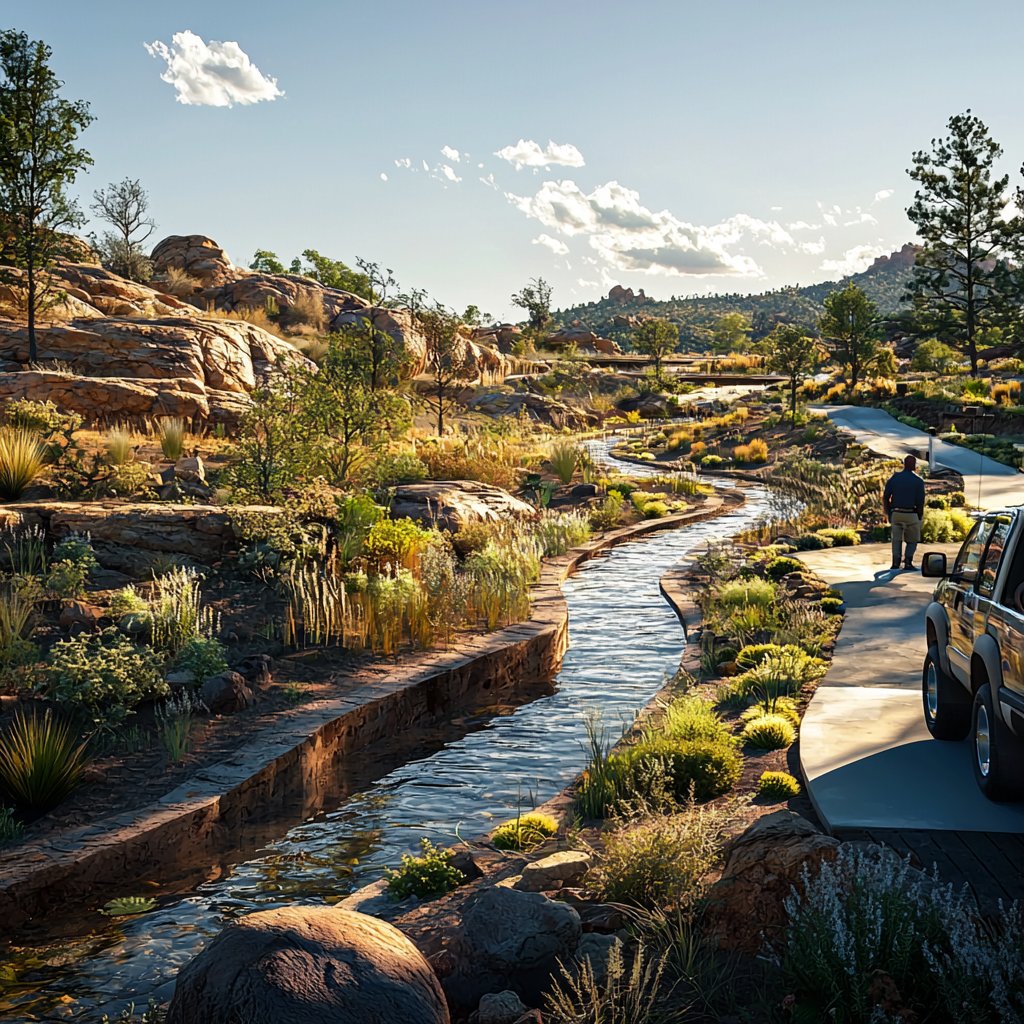 Drainage and flood control services by civil engineering company