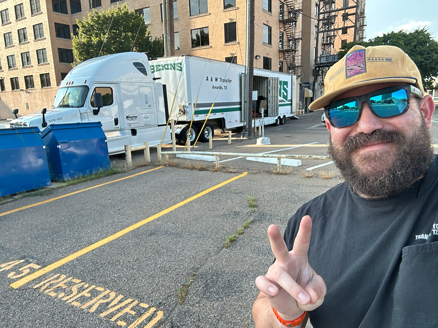 Peace from Bekins - AW Transfer in downtown Amarillo
