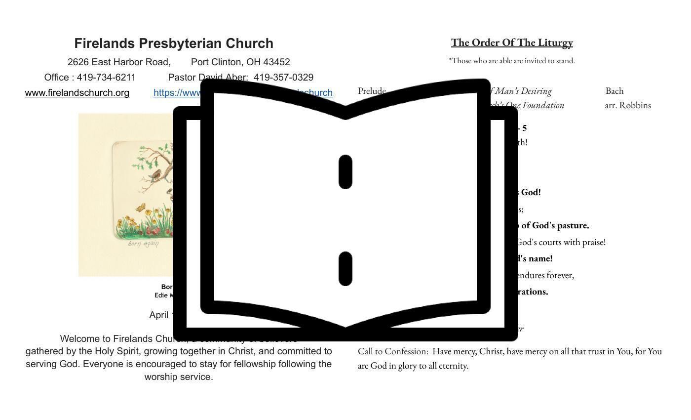 April 19th, 2026 Bulletin