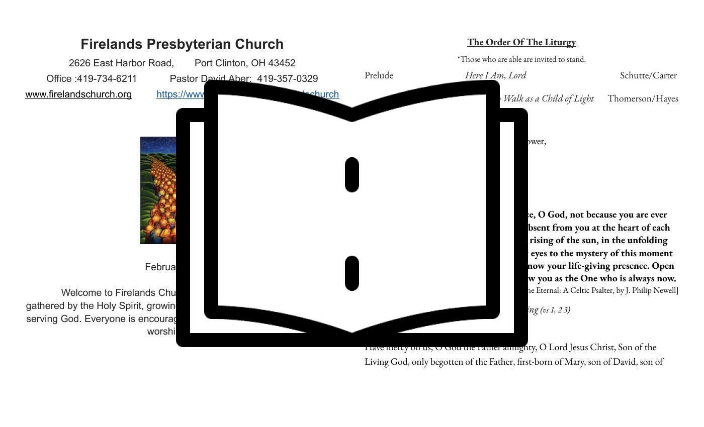 February 8, 2026 Bulletin