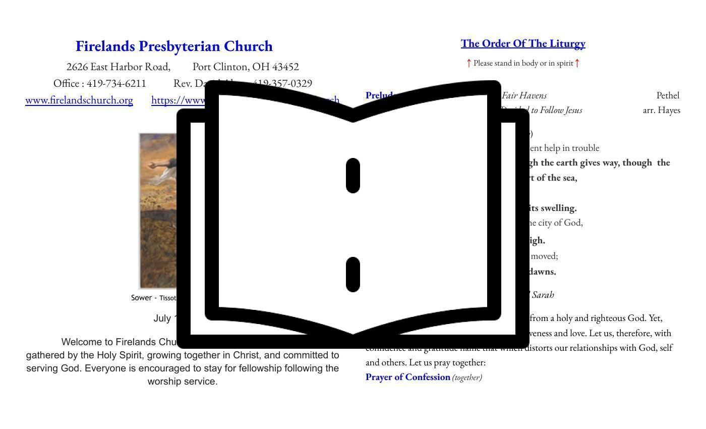 July 12, 2026 Bulletin