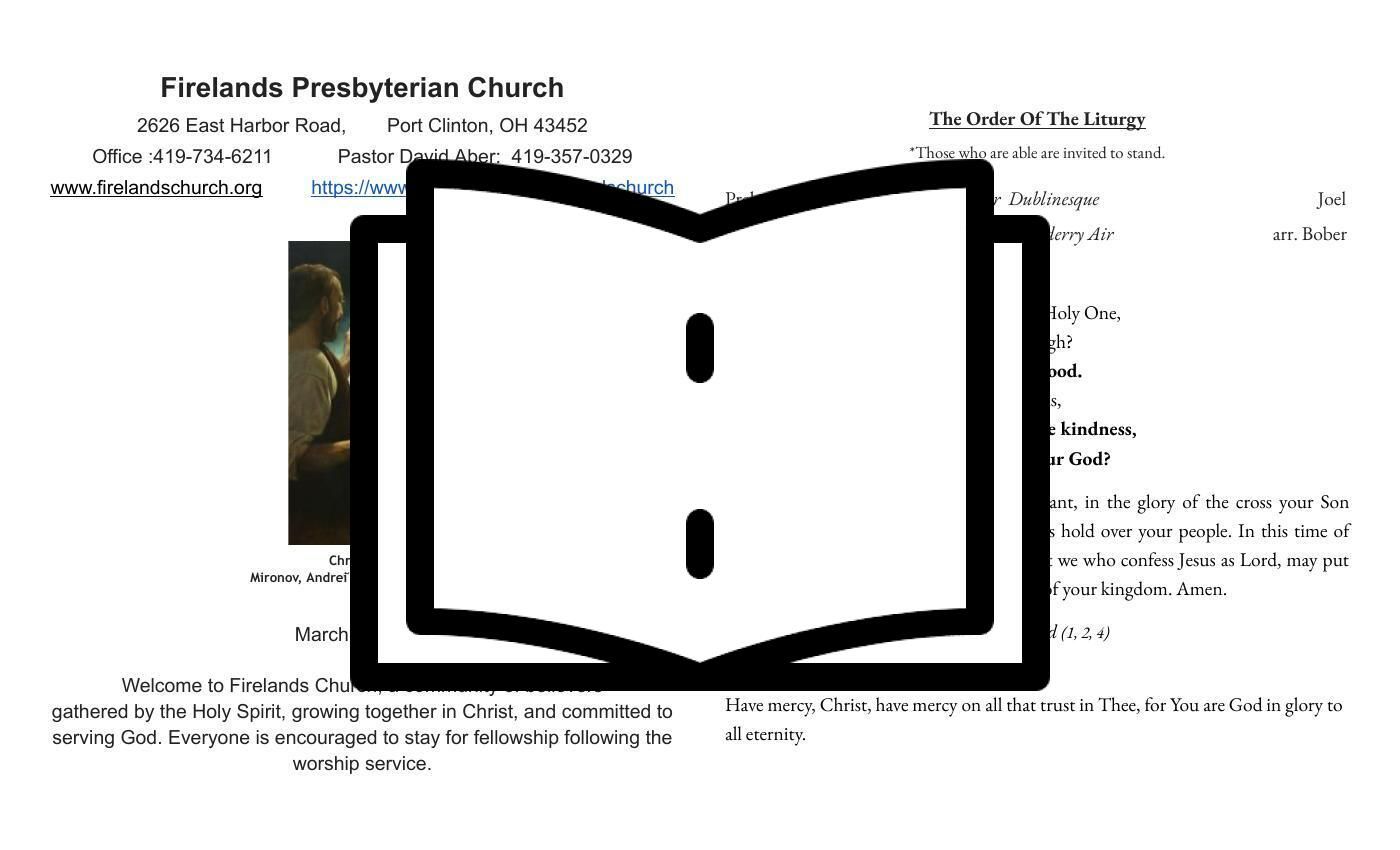 March 15, 2026 Bulletin