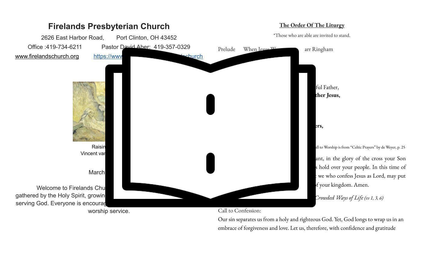 March 22, 2026 Bulletin