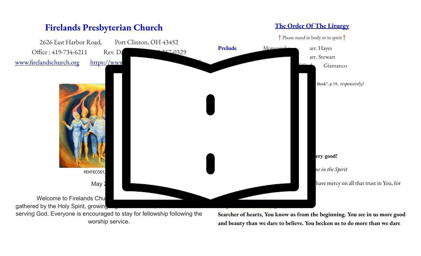 May 24th, 2026 Bulletin