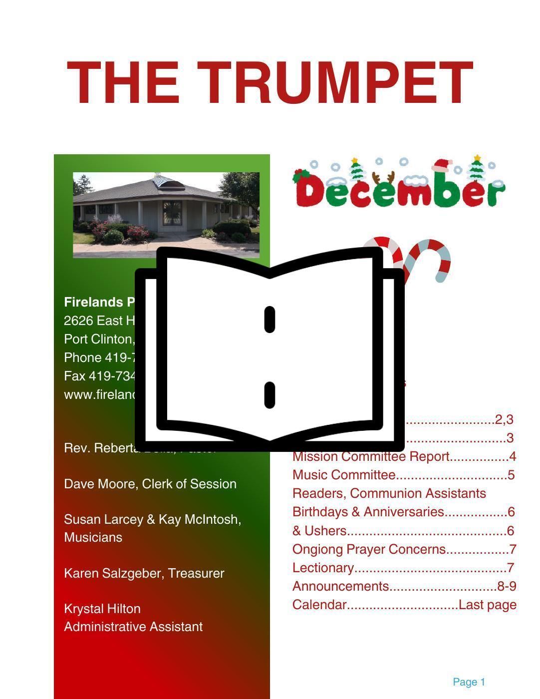 The Trumpet - December 2025 Newsletter