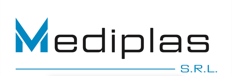 Logo per Mediplas SRL caratterizzato da una 